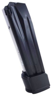 HK 20 Round 9mm Luger Magazine for HK P30/VP9, Black, Steel