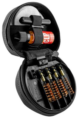 Otis Universal Cleaning System for .22-.45 Cal Pistols, Black, Plastic Case