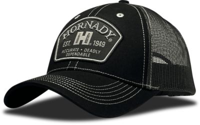 Horizon Design Hornady Gear Trucker Hat, Black Hornady Patch