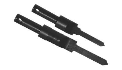 Outdoor Connection Swivel Base Drill Bit Set, Black, Hardened Steel