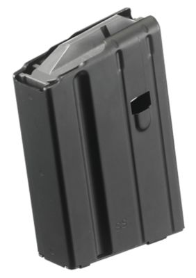 Ruger 5 Round 6.8 SPC Magazine for Ruger SR-556, Black, Stainless Steel