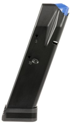 MEC-GAR 10 Round 9mm Luger Magazine for CZ Competition 75B/85B/SP-01/Shadow/Shadow 2, Extended
