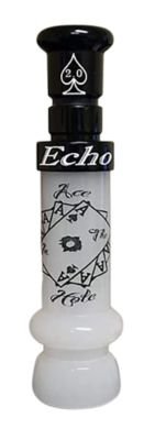 MO Tactical Products Echo Calls Ace in The Hole Open Mallard Duck Call, Single Reed, Black/Pearl, Acrylic