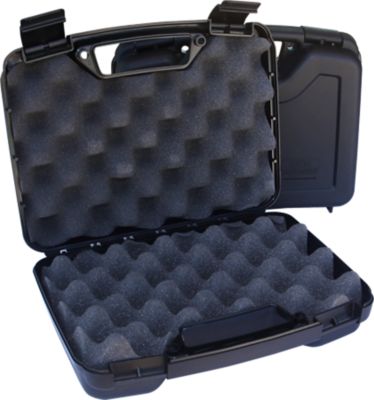 MTM 4 in. Handgun Polypropylene Gun Case, Black