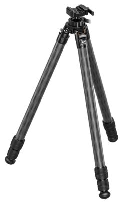 Leofoto USA 6.30 to 64.60 in. Aluminum ST-X Series Shooting Tripod with Integrated Ballhead, Black