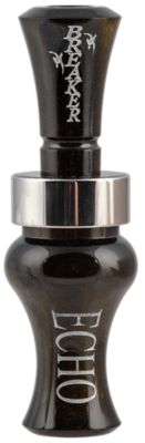 MO Tactical Products Echo Calls Breaker Mallard Hen Duck Call, Single Reed Black/Gold, Pearl Acrylic