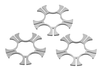 Ruger 5 Round 9mm Luger Moon Clip Full for Ruger SP101, Stainless Steel, 3-Pack