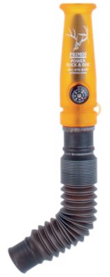 Primos Power Grunter Plastic Single/Double Reed Deer Call, Black/Gold
