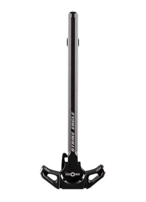 Patriot Ordnance Factory Strike Eagle Charging Handle for AR-10, Ambidextrous, Black Anodized, Aluminum