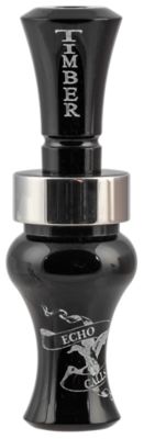 MO Tactical Products Echo Calls Timber Duck Call, Single Reed, Black, Acrylic