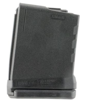 ProMag Standard 5 Round 5.56x45mm NATO Magazine for AR-15, Detachable w/Roller Follower, Black, DuPont Zytel Polymer