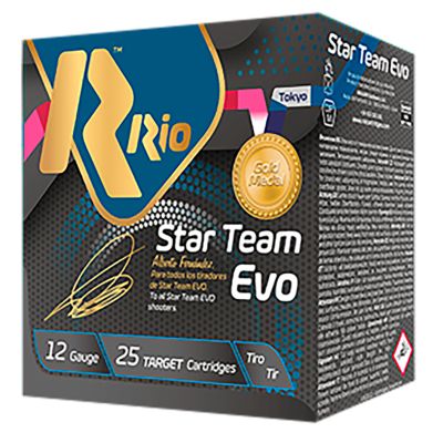 Rio Ammunition 12-Gauge Star Team EVO 8-Shot Shotgun Shells, 2.75 in., 1 oz., 25 Rounds, STT28LT8
