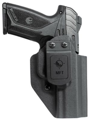 Mission First Tactical Appendix IWB/OWB Holster for Ruger Security-9, Ambidextrous, Black, Polymer