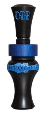 MO Tactical Products Echo Calls Old Dirty Breaker Open Duck Call, Single Reed, Flat Black, Acrylic