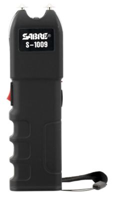 Sabre Tactical Stun Gun with Flashlight, Black, 1.25 uC Pain Rating