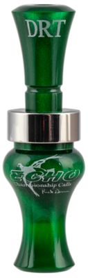 MO Tactical Products Echo Calls Timber Mallard Hen Duck Call, Double Reed, Green, Pearl Acrylic