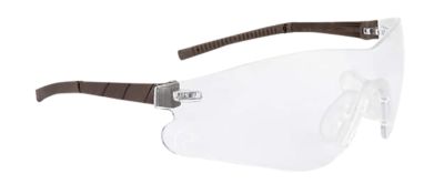 Radians Youth Half-Frame Shooting Glasses, Clear/Brown