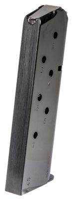 MEC-GAR 7 Round 45 ACP Magazine for 1911 Government, Blued, Carbon Steel