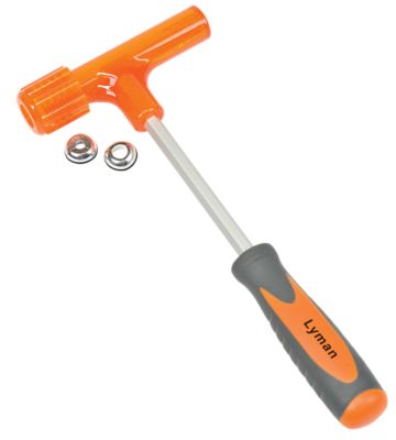 Lyman Mag Inertia Bullet Puller, Magnum, Orange/Black
