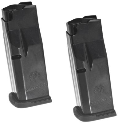 Ruger 10 Round 380 ACP Magazine Value Pack for Ruger LCP Max, Blued, Steel, 2-Pack