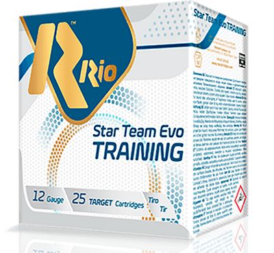 Rio Ammunition 12-Gauge Star Team EVO 7.5-Shot Shotgun Shells, 2.75 in., 1 oz., 25 Rounds, STT2875