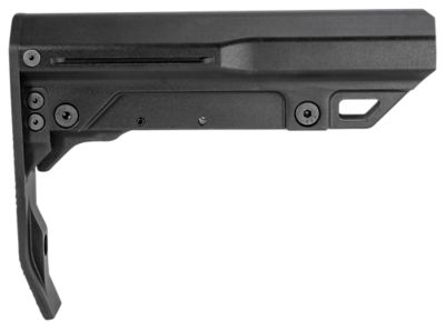 Mission First Tactical Battlelink Minimalist Stock for AR-15 Mil-Spec Buffer Tubes, Mil-Spec, Black, Aluminum