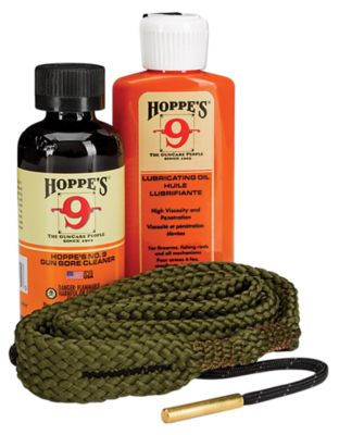 Hoppe's 1-2-3 Done Cleaning Kit for .40 Cal/10mm Pistols, Clam Package