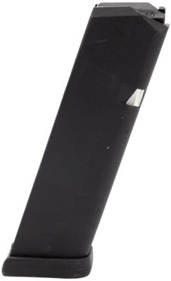 ProMag Standard 15 Round 40 S&W Magazine for Glock 22/23/27, Black, DuPont Zytel Polymer