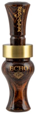 MO Tactical Products Echo Calls Breaker Mallard Hen Duck Call, Single Reed, Brown, Bocote Timber