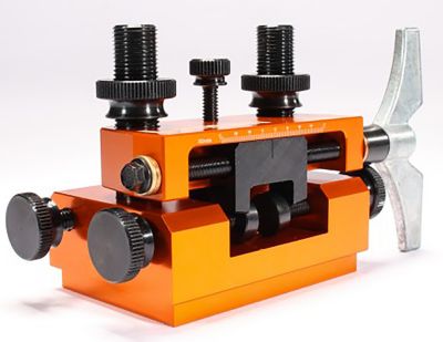 Lyman Accusight Pistol Sight Tool, Aluminum Orange