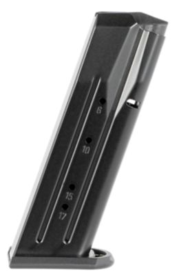 MEC-GAR 17 Round 38 Super Magazine for Tanfoglio Witness Large Frame, Blued w/Anti-Friction Coating, Carbon Steel