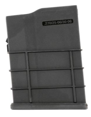 Howa 10 Round 30-06 Springfield/270 Win/25-06 Rem Magazine for Remington 700 BDL, Black, Polymer