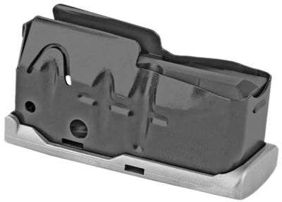 Savage 4 Round 6.5 Creedmoor/308 Win/7mm-08 Rem/260 Rem/338 Federal/243 Win Magazine for Savage 110/12/14/16C, Stainless Steel