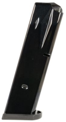 MEC-GAR Standard 15 Round 9mm Luger Magazine for Beretta 92FS/M9/92G/92X, Flush, Blued, Carbon Steel