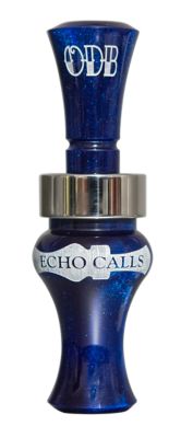 MO Tactical Products Echo Calls Old Dirty Breaker Open Duck Call, Single Reed, Blue, Pearl Acrylic