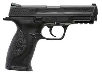 RWS Umarex .177 S&W M&P CO2 BB Pistol, 19+1 Round, 4.30 in., Black, Polymer Grips