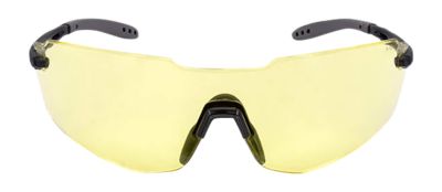 Radians Adult Oblivion Shooting Glasses, Amber/Black