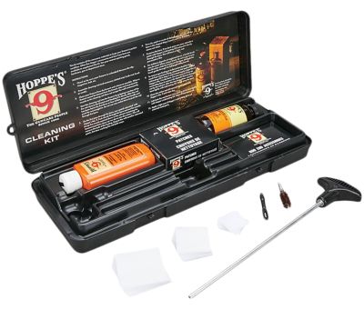 Hoppe's Pistol Cleaning Kit for All-Caliber Pistols, Storage Box Included