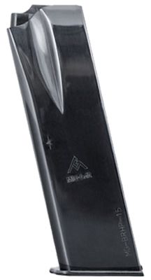 MEC-GAR Standard 15 Round 9mm Luger Magazine for Browning Hi-Power/Springfield SA-35, Nickel, Carbon Steel