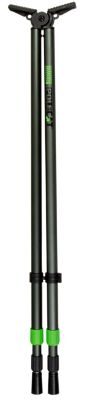 Primos 25 to 62 in. Pole Cat Shooting Bipod Shooting Stick, Black