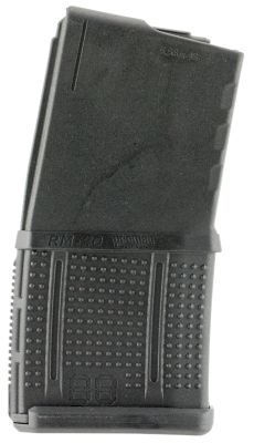 ProMag Standard 20 Round 5.56x45mm NATO Magazine for AR-15, Detachable w/Roller Follower, Black, DuPont Zytel Polymer