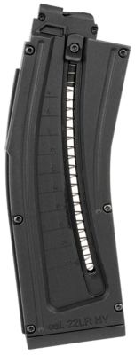 Mauser Rimfire 22 Round 22 LR Magazine for Mauser M-15, Black, Polymer