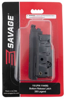 Savage 4 Round 350 Legend Magazine for 350 Legend Savage Axis/Apex/10/10/11/16, Blued, Detachable