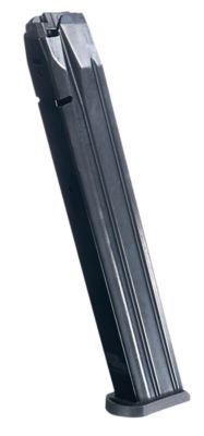 ProMag Standard 32 Round 9mm Luger Magazine for CZ P-10F/P-10C, Blued, Steel