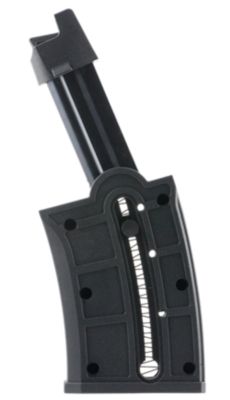 ProMag Standard 25 Round 22 LR Magazine for Mossberg 715T, Blued, Steel w/Polymer Body Extension