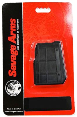 Savage 4 Round 17 Hornet Magazine for Savage 25-25 Camo, Black, Polymer
