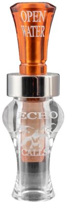 MO Tactical Products Echo Calls Open Water Mallard Duck Call, Single Reed, Bourbon, Acrylic