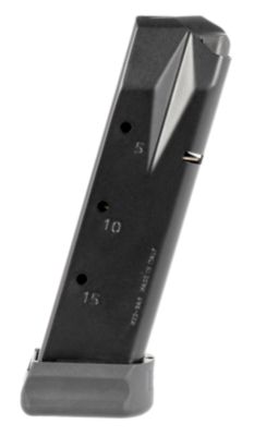 MEC-GAR 18 Round 9mm Luger Magazine for Sig P228, Blued w/Anti-Friction Coating, Carbon Steel