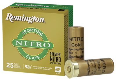 Remington 12-Gauge Premier Nitro Sporting Clay 7.5-Shot Shotgun Shells, 2.75 in., 1 oz., 25 Rounds