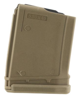 ProMag Standard 10 Round 223 Rem/5.56x45mm NATO Magazine for AR-15/M16, Desert Tan, DuPont Zytel Polymer